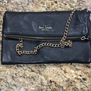 Kate Spade fold over clutch bag